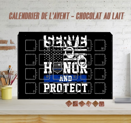 Calendrier Police Serve Honor Protect