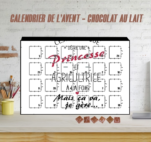 Calendrier Princesse et agricultrice