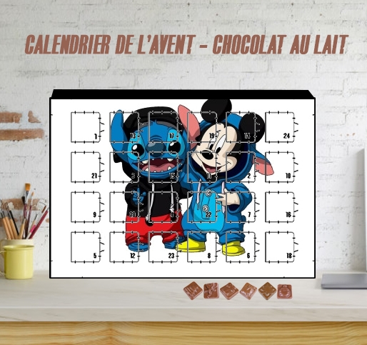Calendrier Stitch x The mouse