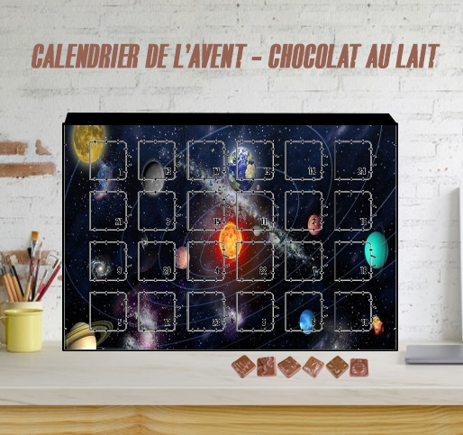 Calendrier Systeme solaire Galaxy