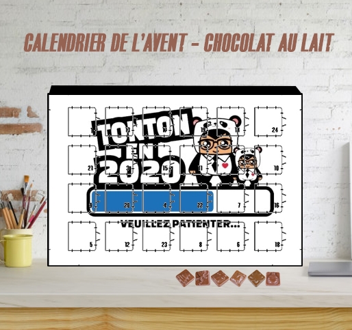 Calendrier Tonton en 2020 Cadeau Annonce naissance