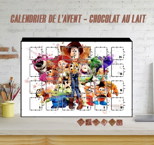 Calendrier Toy Story Watercolor