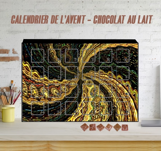 Calendrier Twirl and Twist black and gold