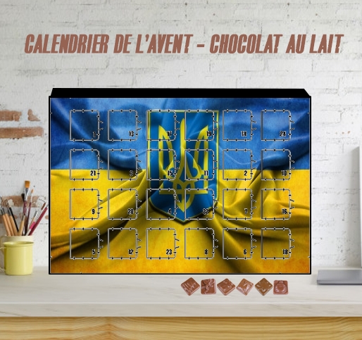 Calendrier Ukraine Flag