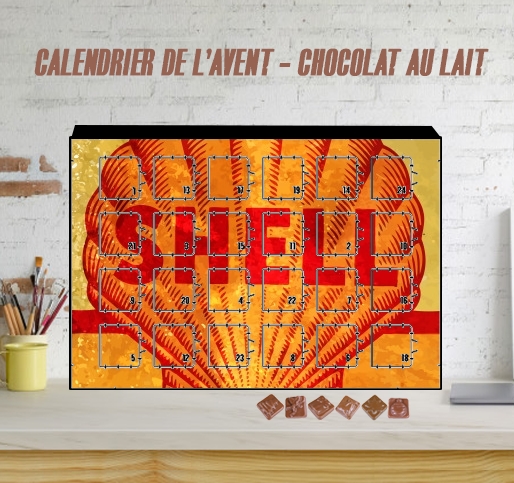 Calendrier Vintage Gas Station Shell