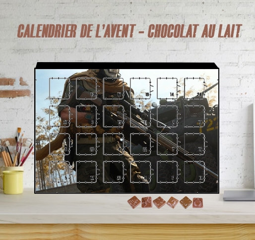 Calendrier Warzone Ghost Art