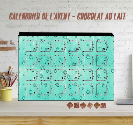 Calendrier Water Drops Pattern
