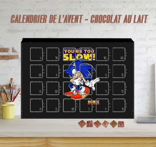Calendrier You're Too Slow - Sonic