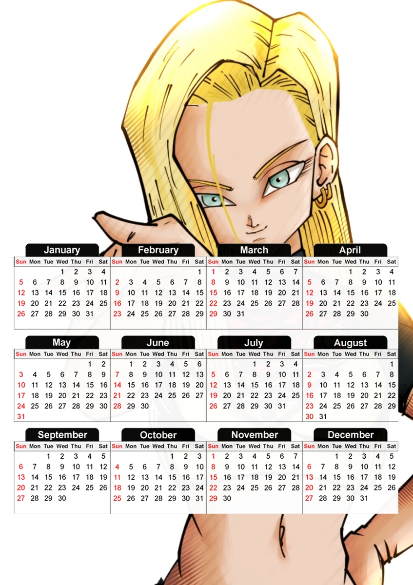 Calendrier 18 Android 