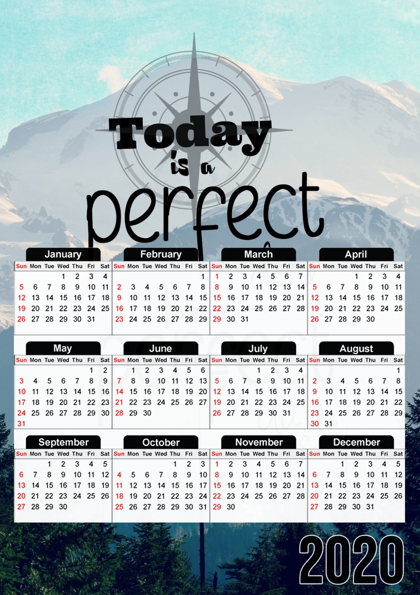Calendrier A Perfect Day