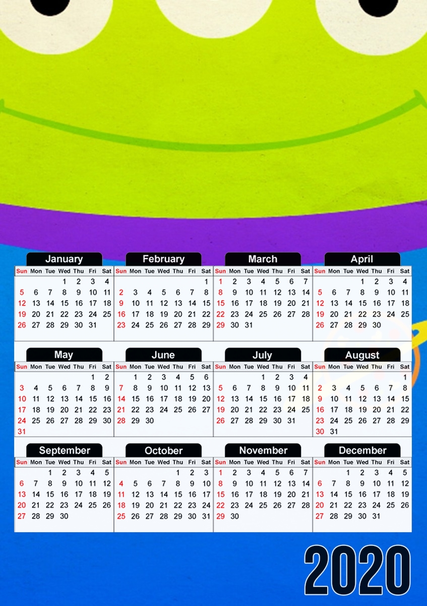 Calendrier Alien Toys Story  Infinity and Beyond