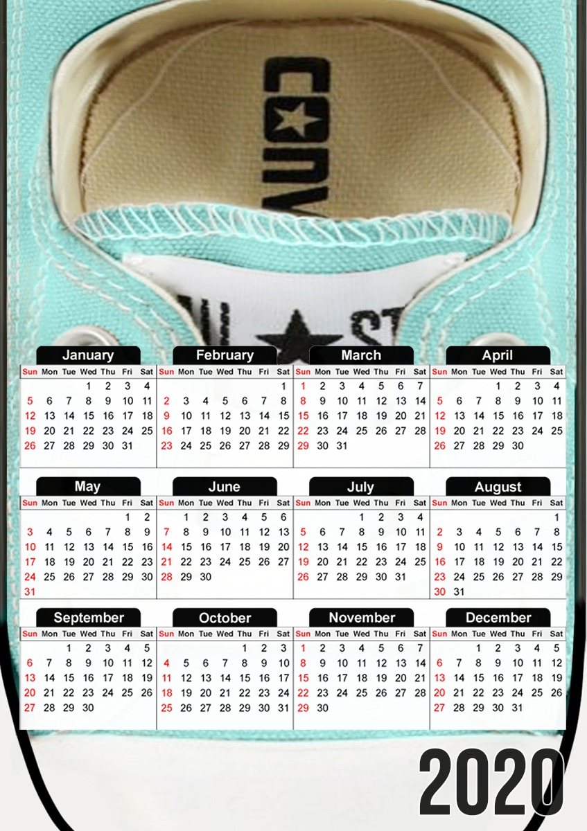 Calendrier All Star Basket shoes Tiffany