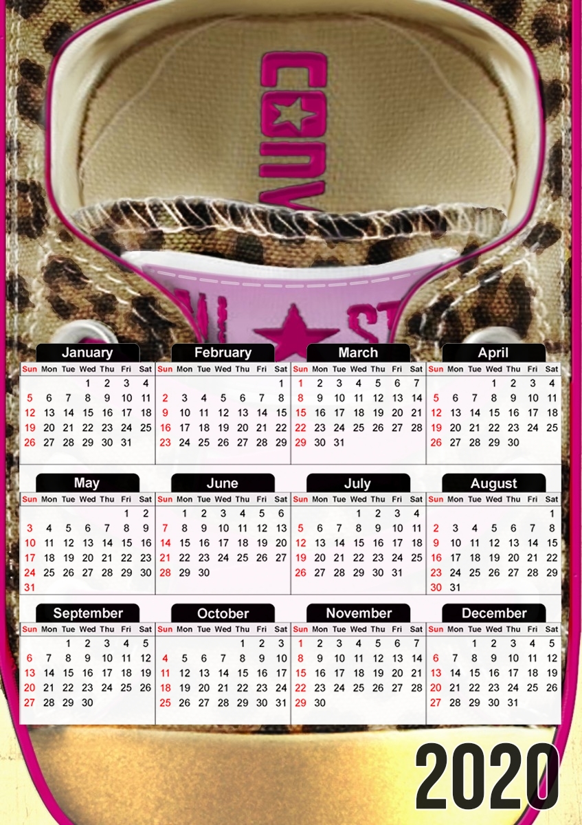 Calendrier All Star leopard