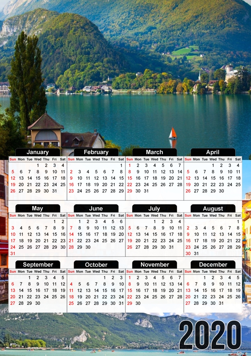 Calendrier Annecy