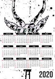 calendrier-photo Antelope Masquerade