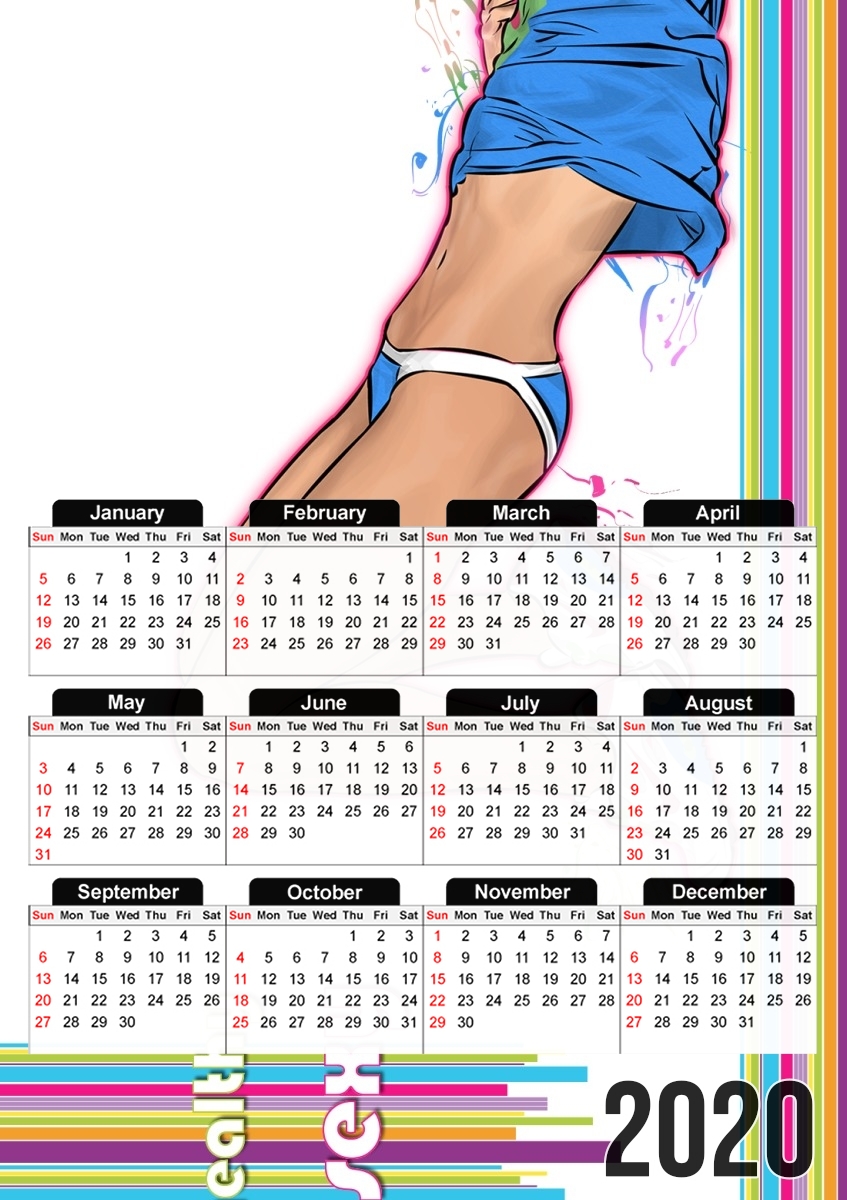 Calendrier Be Healthy Be Sexy