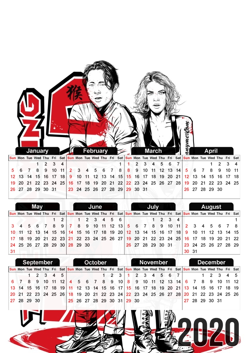Calendrier Be my Valentine TWD