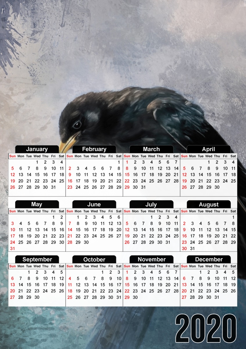 Calendrier Black Crow