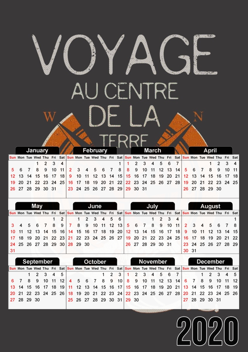 Calendrier Book Collection: Jules Verne