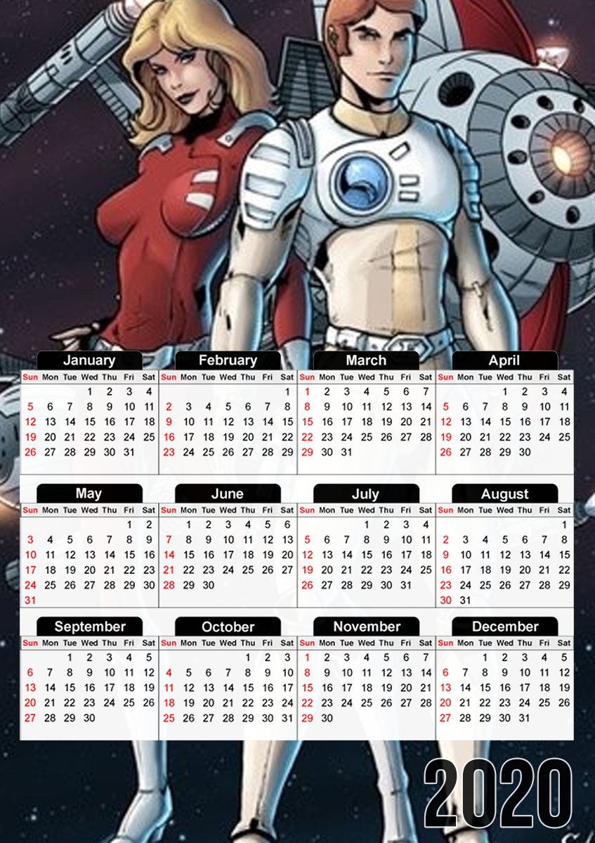 Calendrier Capitain Flam