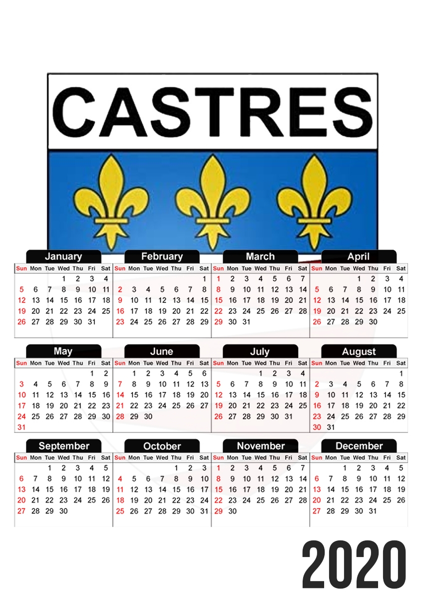 Calendrier Castres
