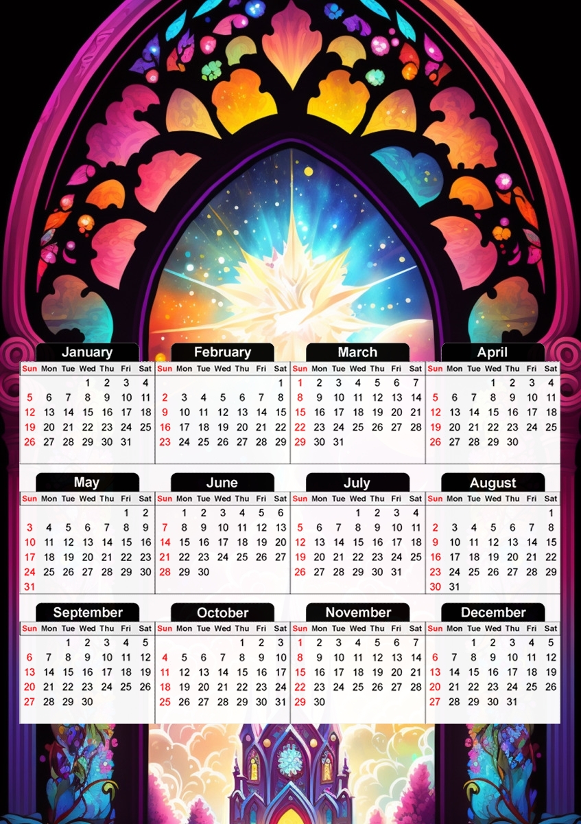 Calendrier CASTTLE Crystal