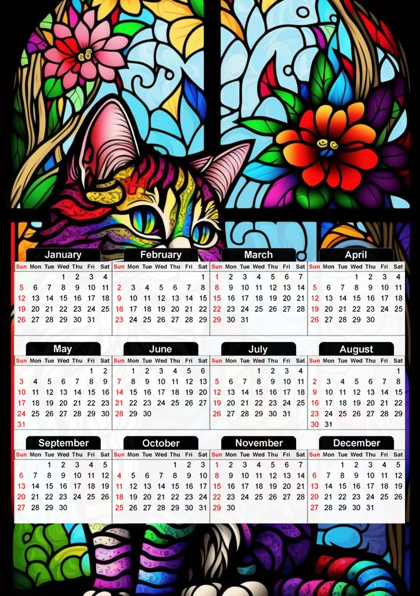 Calendrier CAT Crystal