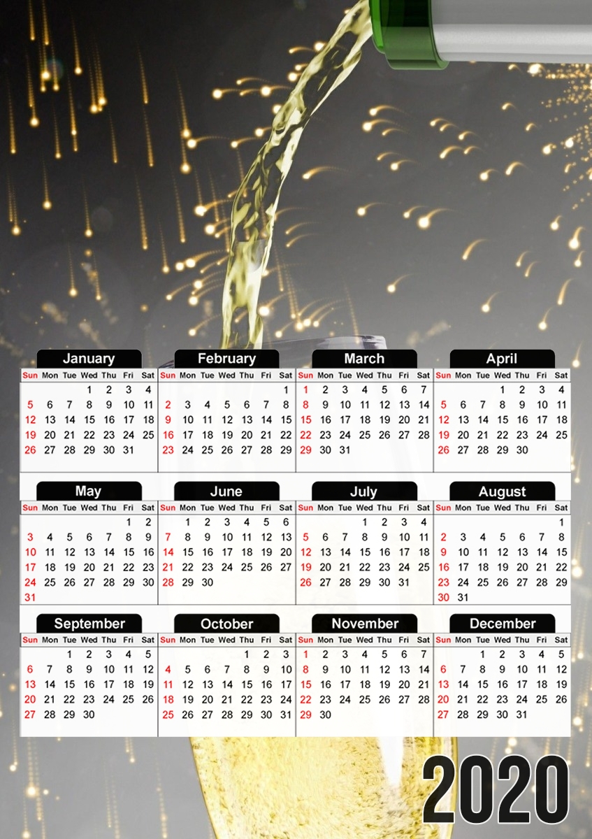 Calendrier Champagne is Party