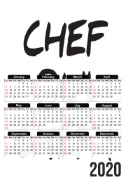 calendrier-photo Chef Oui Chef humour