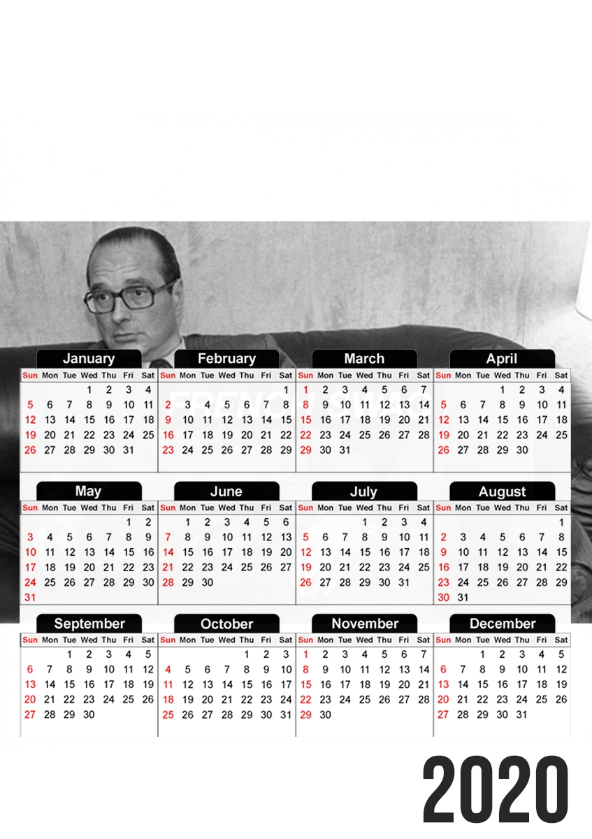 Calendrier Chirac French Swag