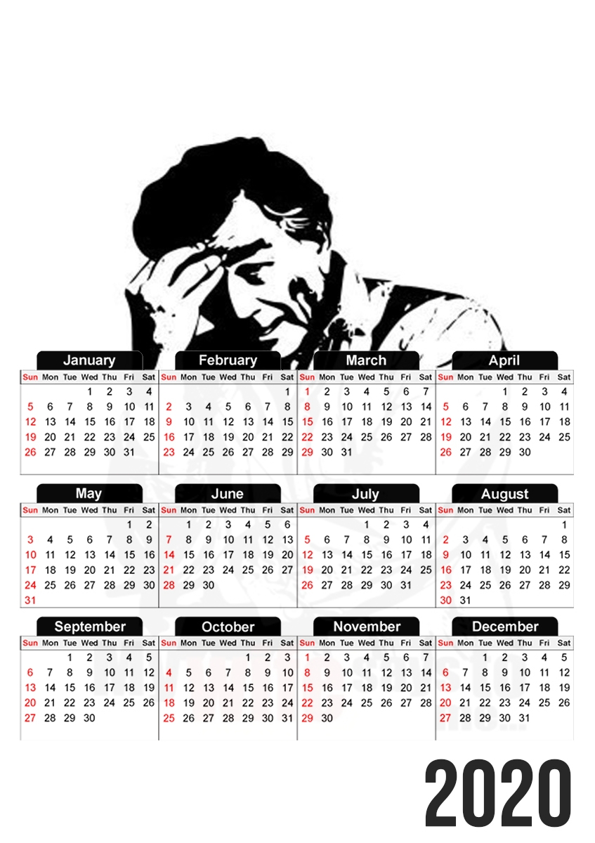 Calendrier Columbo ma femme me dit toujours