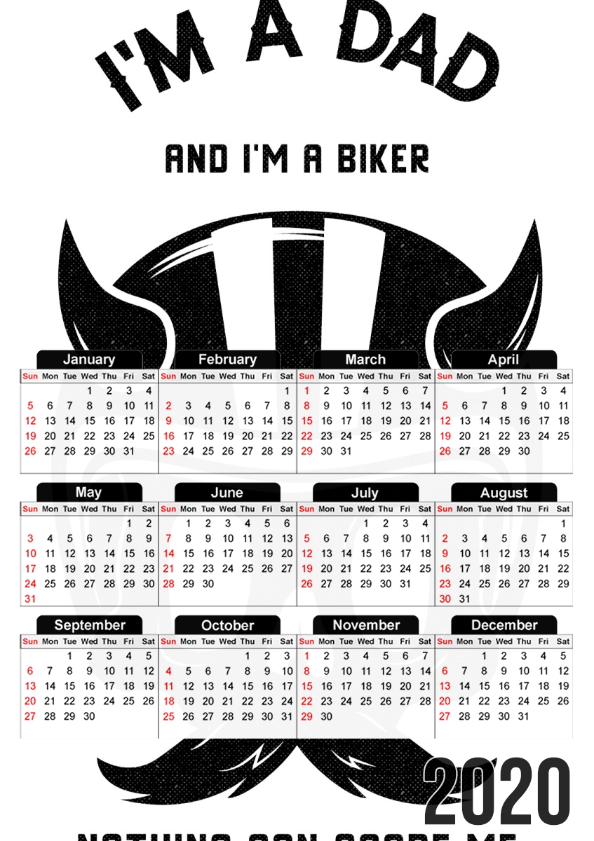 Calendrier Dad and Biker