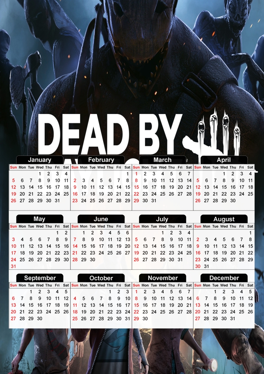 Calendrier Dead by daylight
