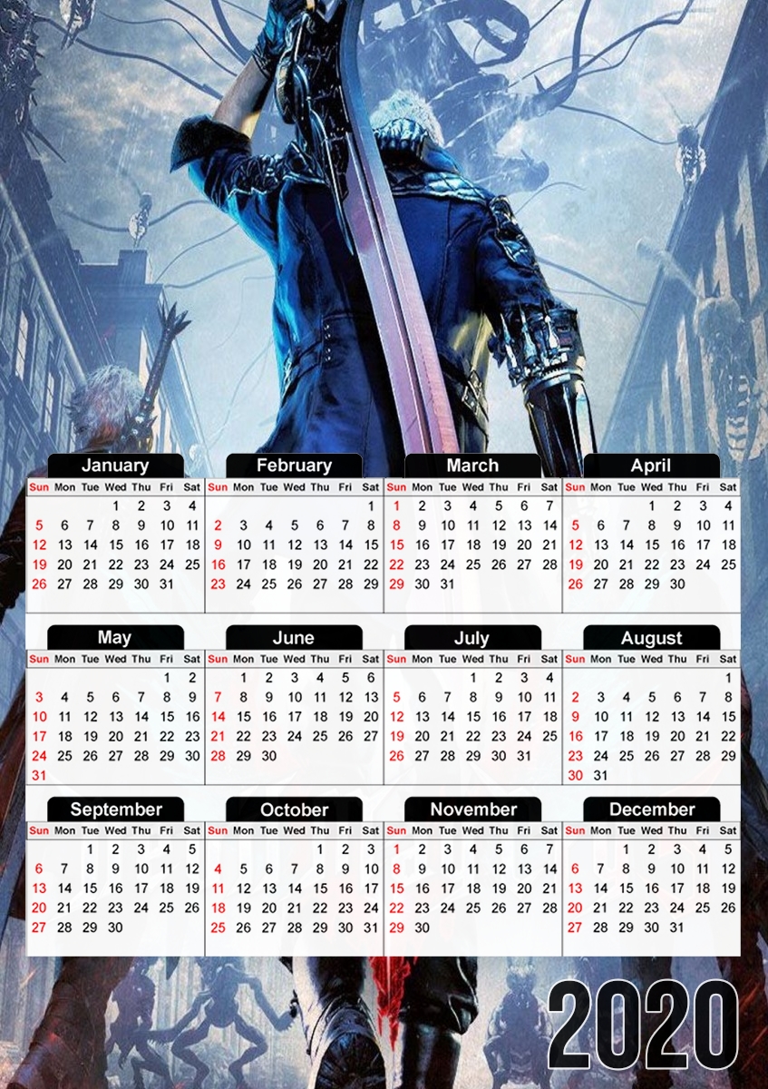 Calendrier Devil may cry