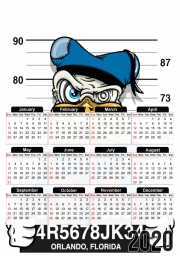 calendrier-photo Donald Duck Crazy Jail Prison