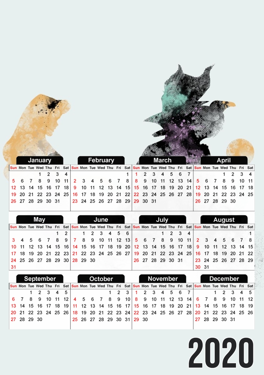 Calendrier Don't be afraid