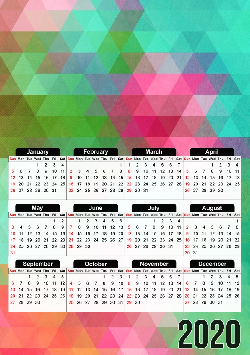 Calendrier Exotic Triangles