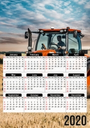 calendrier-photo Farm tractor Kubota
