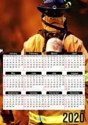 calendrier-photo Pompier Feu et Flamme