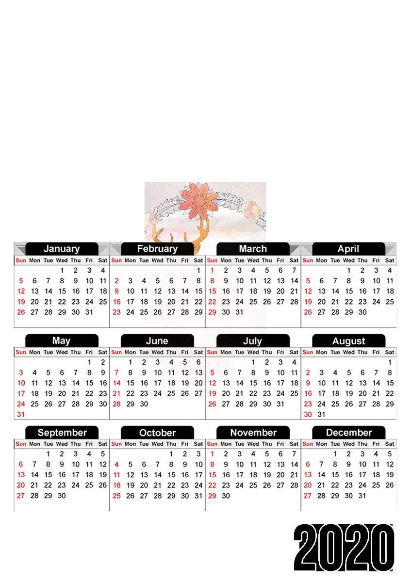 Calendrier Flora and Fauna
