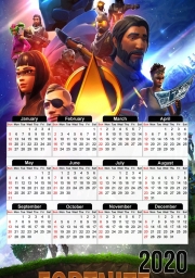 calendrier-photo Fortnite Skin Omega Infinity War