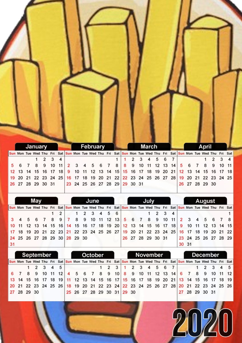 Calendrier Frites