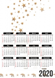 calendrier-photo Gatsby Gold Glitter Elephant