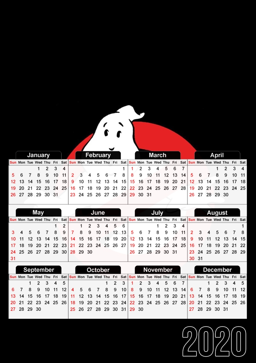 Calendrier Ghostbuster