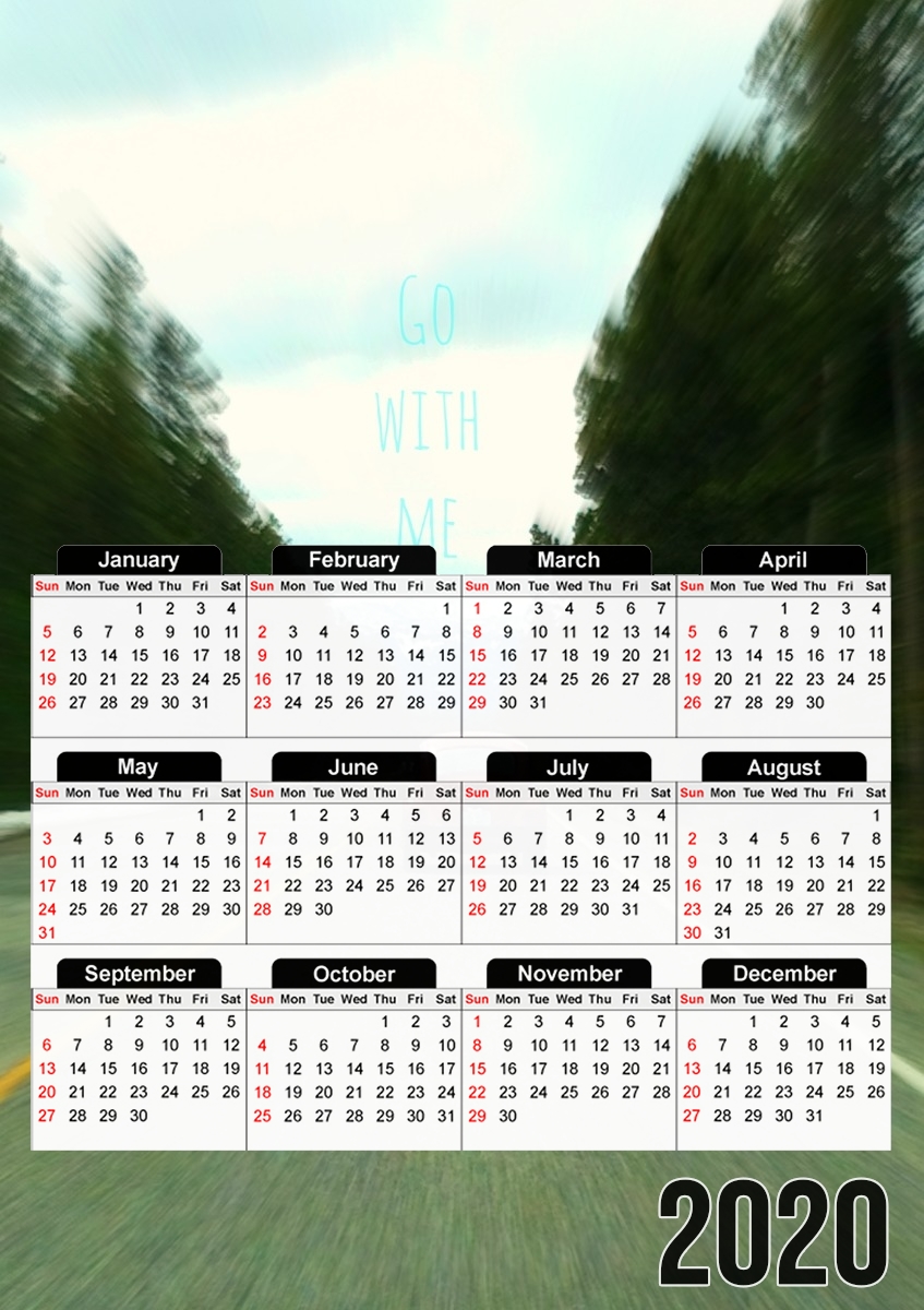 Calendrier Go With Me