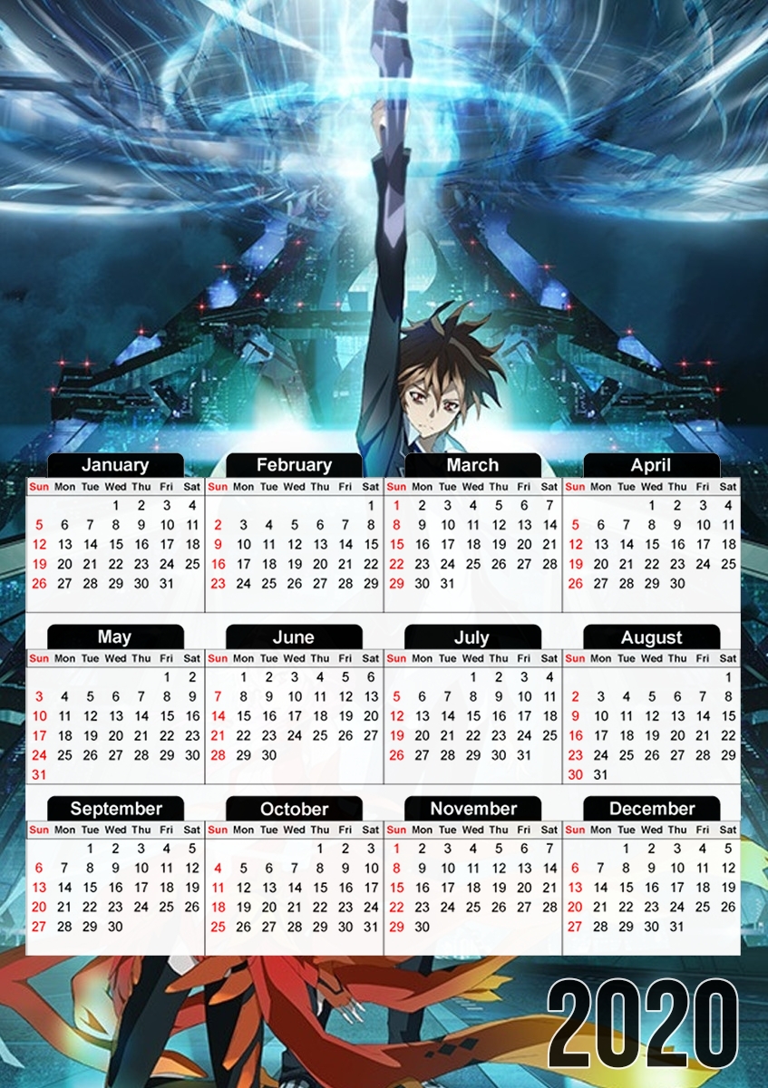 Calendrier guilty crown