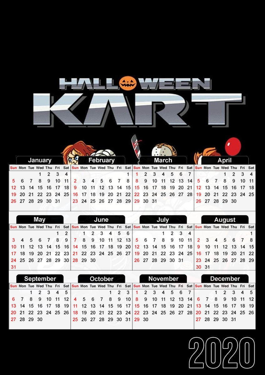 Calendrier Halloween Kart