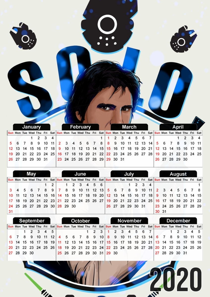 Calendrier Han Solo from Star Wars 