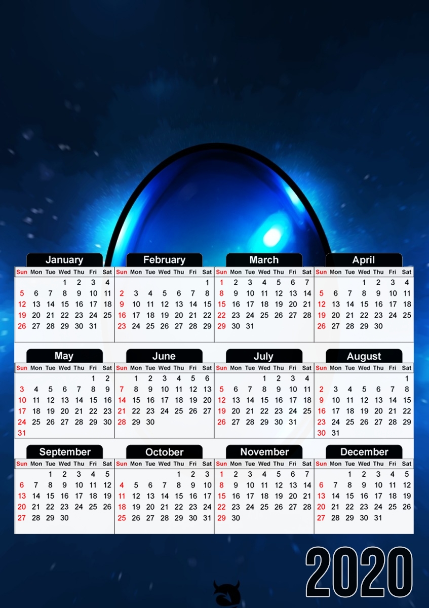 Calendrier Infinity Gem Space