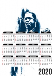 calendrier-photo John Coltrane Jazz Art Tribute